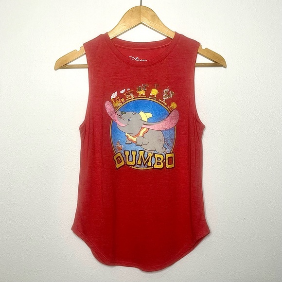 Disney Tops - Disney Dumbo Graphic Muscle Tee XS